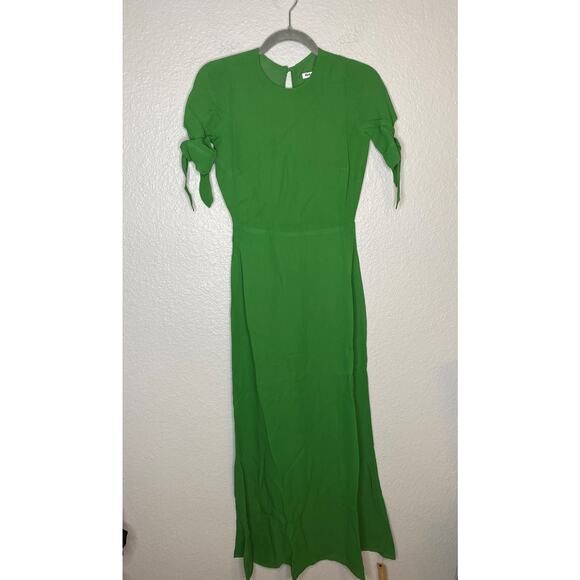 Reformation NWT Amsterdam Dress in Kelly Green 2